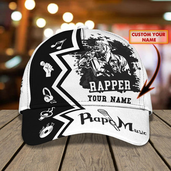 Custom Classic Cap - Personalized Rapper Name Hat - Thegiftio UK