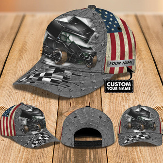 Custom Classic Cap - Personalized Sprint Car Racing Gift - Thegiftio UK