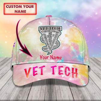 Custom Classic Cap - Personalized Vet Tech Cap - Thegiftio UK