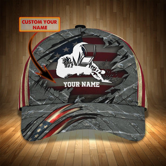 Custom Classic Cap - Personalized Welder Cap - Thegiftio UK