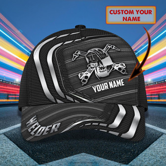 Custom Classic Cap - Personalized Welder Name Cap - Thegiftio UK