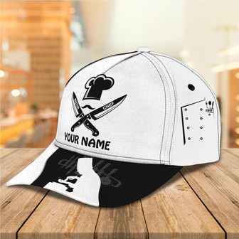 Custom Classic Chef Cap - Personalized & Searchable On Google - Thegiftio UK