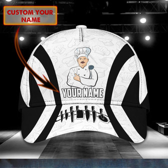 Custom Classic Chef Cap - Personalized - Thegiftio UK