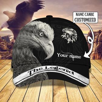 Custom Classic Eagle Cap - Personalized Name - Perfect Gift - Thegiftio UK