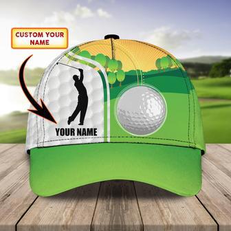 Custom Classic Golf Cap - Personalized Name Cap - Thegiftio UK