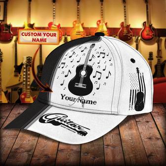 Custom Classic Guitar Cap - Personalized Name Cap - Thegiftio UK