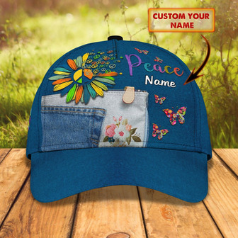 Custom Classic Jean Cap - Personalized Name - Hh Cap - Thegiftio UK