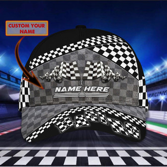 Custom Classic Racing Cap - Personalized Vintage Style Hat - Thegiftio