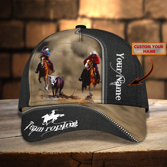 Custom Classic Roping Cap - Personalized Name Option - Thegiftio UK