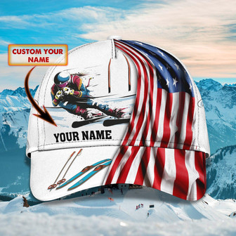 Custom Classic Ski Cap - Personalized Beanie - Thegiftio UK