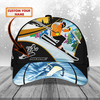 Custom Classic Ski Cap - Personalized Name - Thegiftio UK
