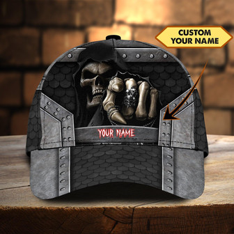 Custom Classic Skull Cap - Personalized Name - Perfect Gift Option - Thegiftio UK