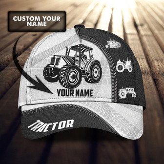 Custom Classic Tractor Cap - Personalized Gift - Thegiftio UK