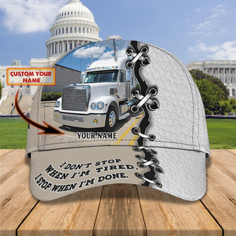 Custom Classic Trucker Cap With Personalized Name - Thegiftio UK