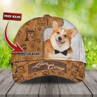 Custom Corgi Name Cap - Thegiftio UK