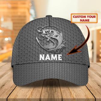 Custom Curved Cap - Personalized Classic Cap - Perfect Gift For Fishing Enthusiasts - Thegiftio UK