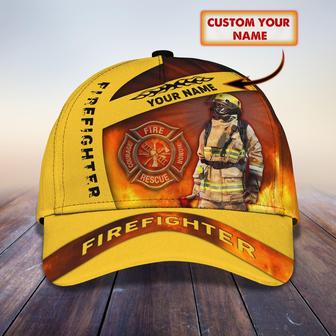 Custom Firefighter Cap Gift for Firefighter - Thegiftio UK