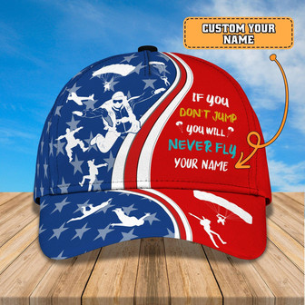 Personalized Custom Classic Cap For Parachute Jump  - Thegiftio UK