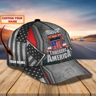 Custom Personalized American Trucker Cap - Classic Style - Thegiftio UK