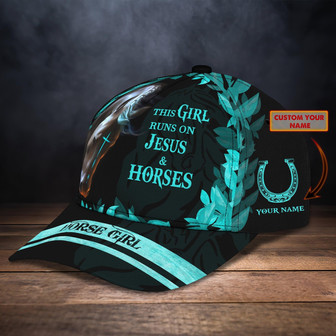 Custom Personalized Classic Cap For Horse Lovers - Thegiftio UK