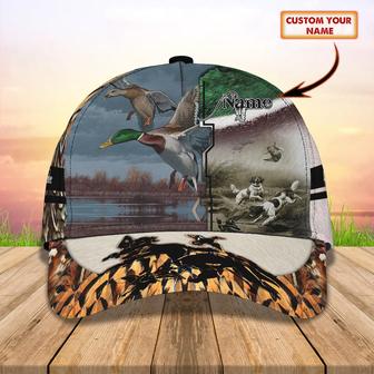 Custom Personalized Duck Hunting Cap - Classic Style - Thegiftio UK