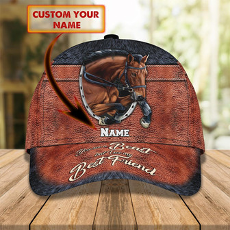 Custom Personalized Name Cap - Classic Equestrian Style - Thegiftio UK