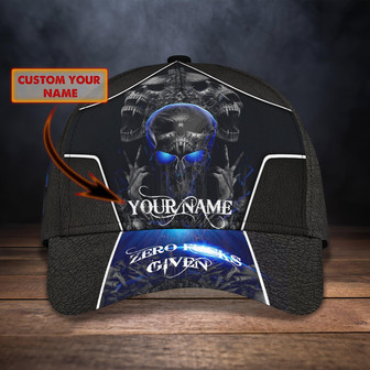 Custom Personalized Name Cap - Classic Skull Design - Thegiftio UK