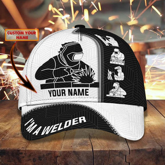 Custom Personalized Welder Cap - Thegiftio UK