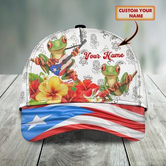 Custom Taino Puerto Rico Name Cap - Personalized Classic Cap - Thegiftio UK