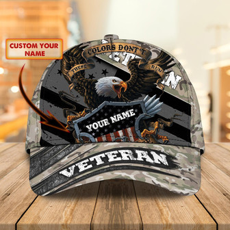 Customizable Classic Cap For Us Veterans - Thegiftio UK