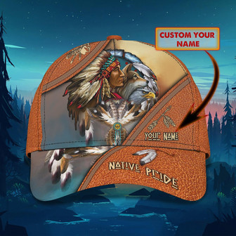 Customizable Classic Cap With Native Pride Design - Thegiftio