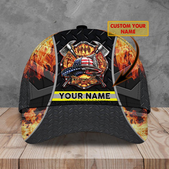 Customized Firefighter Cap - Thegiftio UK