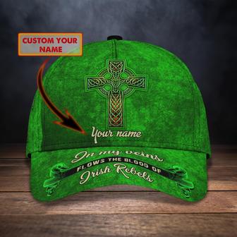 Customized Irish Pride Cap - Personalized Name Hat - Thegiftio UK