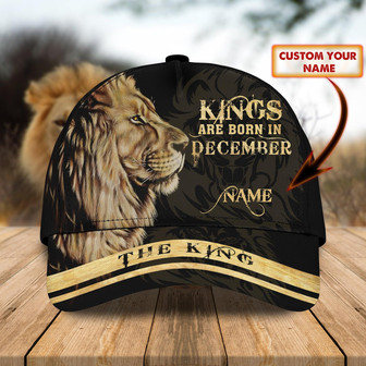 December Kings: Custom Classic Cap - Personalized Name Option - Thegiftio UK