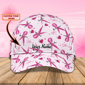 Personalized Breast Cancer Awareness Classic Cap - Thegiftio UK