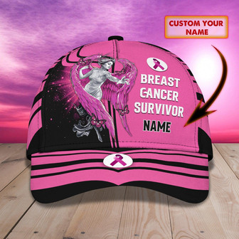 Personalized Breast Cancer Survivor Cap - Custom Classic Cap - Thegiftio UK