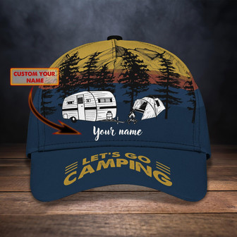 Personalized Classic Camping Cap - Thegiftio UK