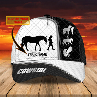 Personalized Cowgirl Cap - Custom Classic Hat (H) - Thegiftio UK
