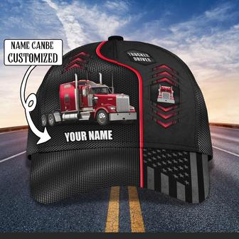 Personalized Custom Classic Cap - Perfect Gift For Truckers - Thegiftio UK