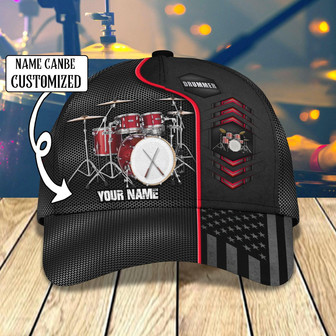 Personalized Drummer Cap - Thegiftio UK