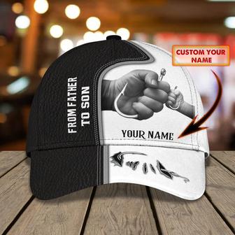 Personalized Fishing Cap - Custom Classic Father-Son Hat - Thegiftio UK