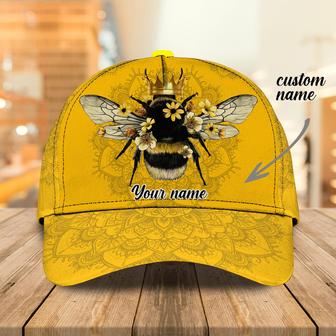 Personalized Queen Bee Cap - Custom Classic Cap For Bee Lovers - Thegiftio UK