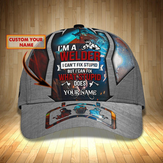 Personalized Welder Cap - Custom Classic Cap For Welders - Thegiftio UK