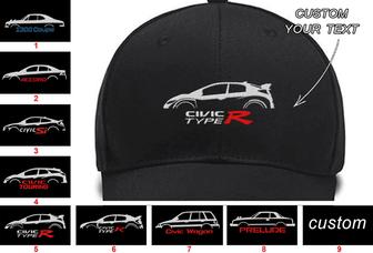 1300 Coupe Accord Cl Civic Coupe Si Civic Tourer FK Civic Tourer FK Civic Type-R FK8 Civic Wagon EF Collection Custom Embroidered Hat Custom Embroidered Hats - Monsterry CA