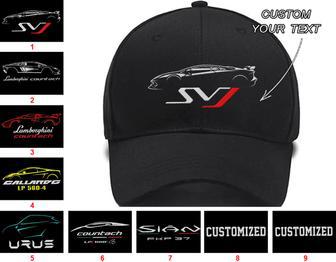 Aventador SVJ Countach Countach 5000 QV Lamborghini LP 560-4 Urus Limited Series Collection Huracan Tecnica Embroidered Hats Custom Custom Embroidered Hats | Favorety