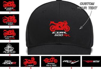 CBR600RR CBR650R HRC CBR1000RR-R TRX450R VTX X-ADV 750 RC211V RS125 Shadow Aero Collection Embroidered Hats Custom Embroidered Hat Custom Embroidered Hats - Monsterry