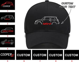 Cooper Cooper R56 Cooper S Cooper S Roadster Collection Embroidered Hats Custom Embroidered Hat Custom Embroidered Hats - Monsterry AU