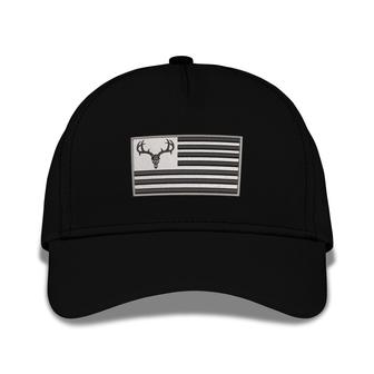 Deer Hunting American Flag Embroidered Baseball Caps Ver 2 - Monsterry CA