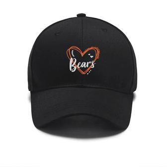 Embroidered Bears Heart Polo,Bears,Bears Football, Bears Mascot Custom Embroidered Hats - Monsterry CA