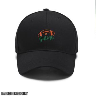 Embroidered Gators Football L Hat,Gators,Gators Mascot,Gators Mom Custom Embroidered Hats - Monsterry AU